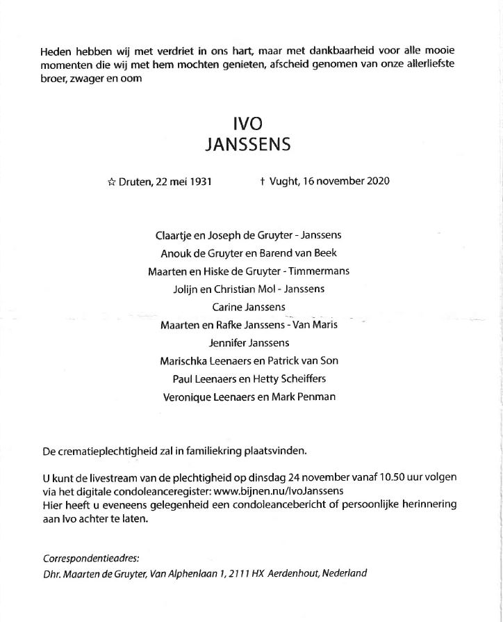 Ivo Jansssens